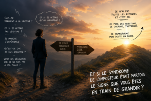 Lire la suite à propos de l’article Et si le syndrome de l’imposteur était parfois le signe que vous êtes en train de grandir ?